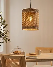 Pendant Lamp LUAPULA Paper Rope Natural_1185120