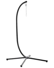 Hanging Chair with Stand GODRANO Metal Grey_1146530