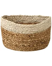 Set of 3 Baskets TAJORI Jute Natural_846348