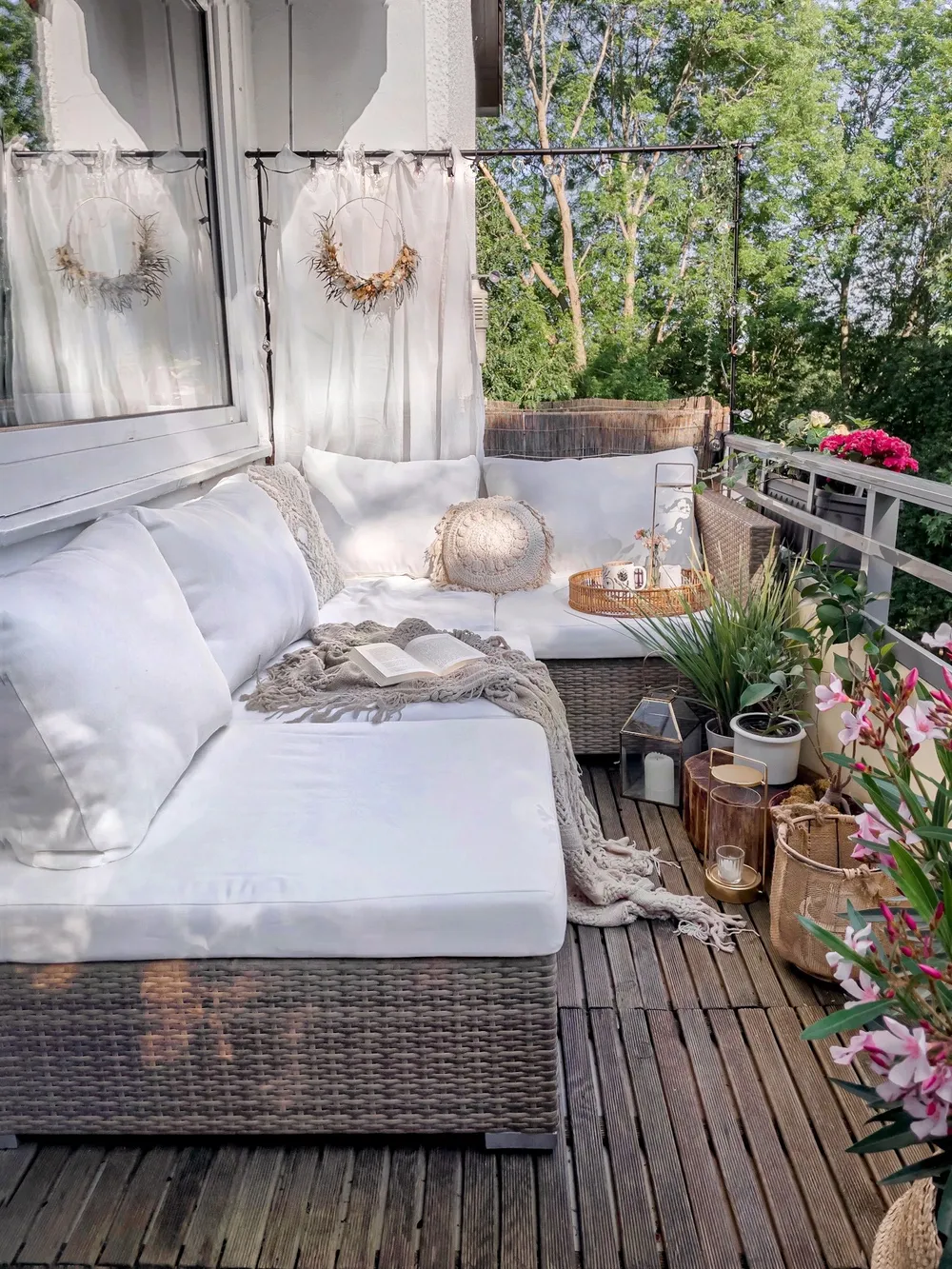 Pallet Balcony Small Sofa Garden Lounge Set With Table Seater NOTO