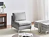 1-Seat Section EVJA Velvet Grey