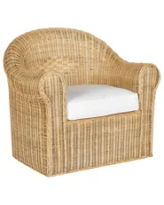 Fotel ogrodowy LIVADEIA Rattan Naturalny_920137