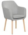 Velvet Dining Chair Grey YORKVILLE II_899202