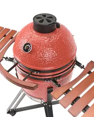 Charcoal BBQ Grill KAMADO Ceramic Red_1007595