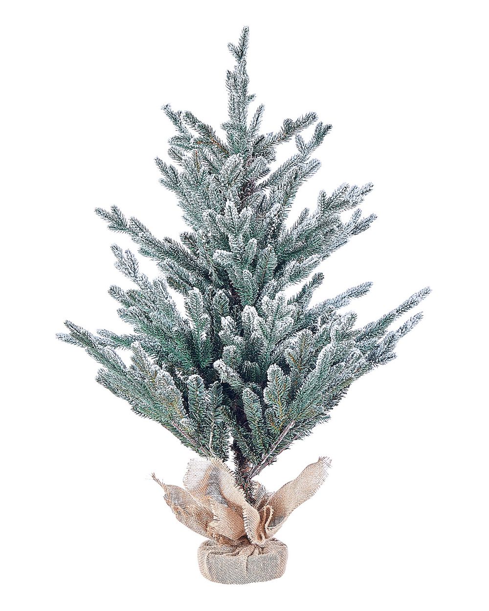 Künstlicher Weihnachtsbaum mit Schnee RINGROSE 90 cm Grün