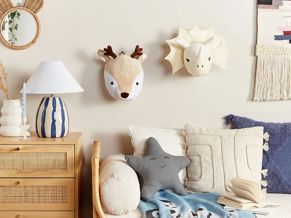 Decorazioni da Parete Cameretta Cervo BAMBI 30 cm Beige_1178626