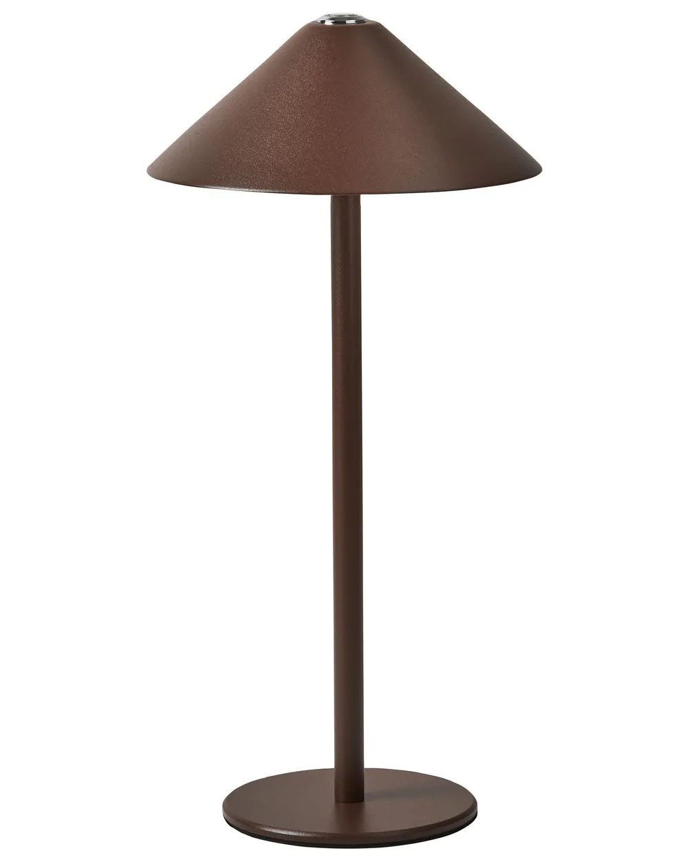 Bezprzewodowa lampa stołowa LED FRANCOLI Ze ściemniaczem Metal Brązowy