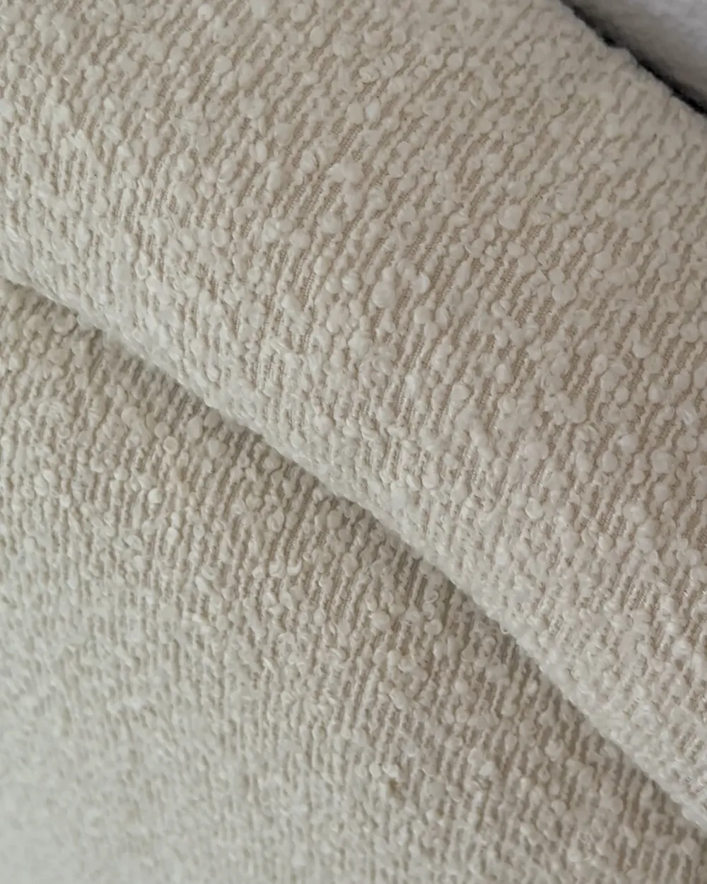 Ottoman Bed QUILLIEN Boucle Light Beige 160 x 200 cm (EU King Size)_1005619