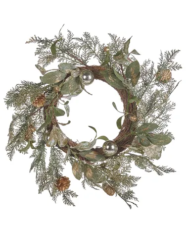 Ghirlanda Natalizia Ginger Ray Con Scritta 'Buon Natale' Oro – Decorazione Da Appendere, Riutilizzabile E Elegante. Diametro 40 Cm, Stile Tradizionale Per Le Feste. - 2