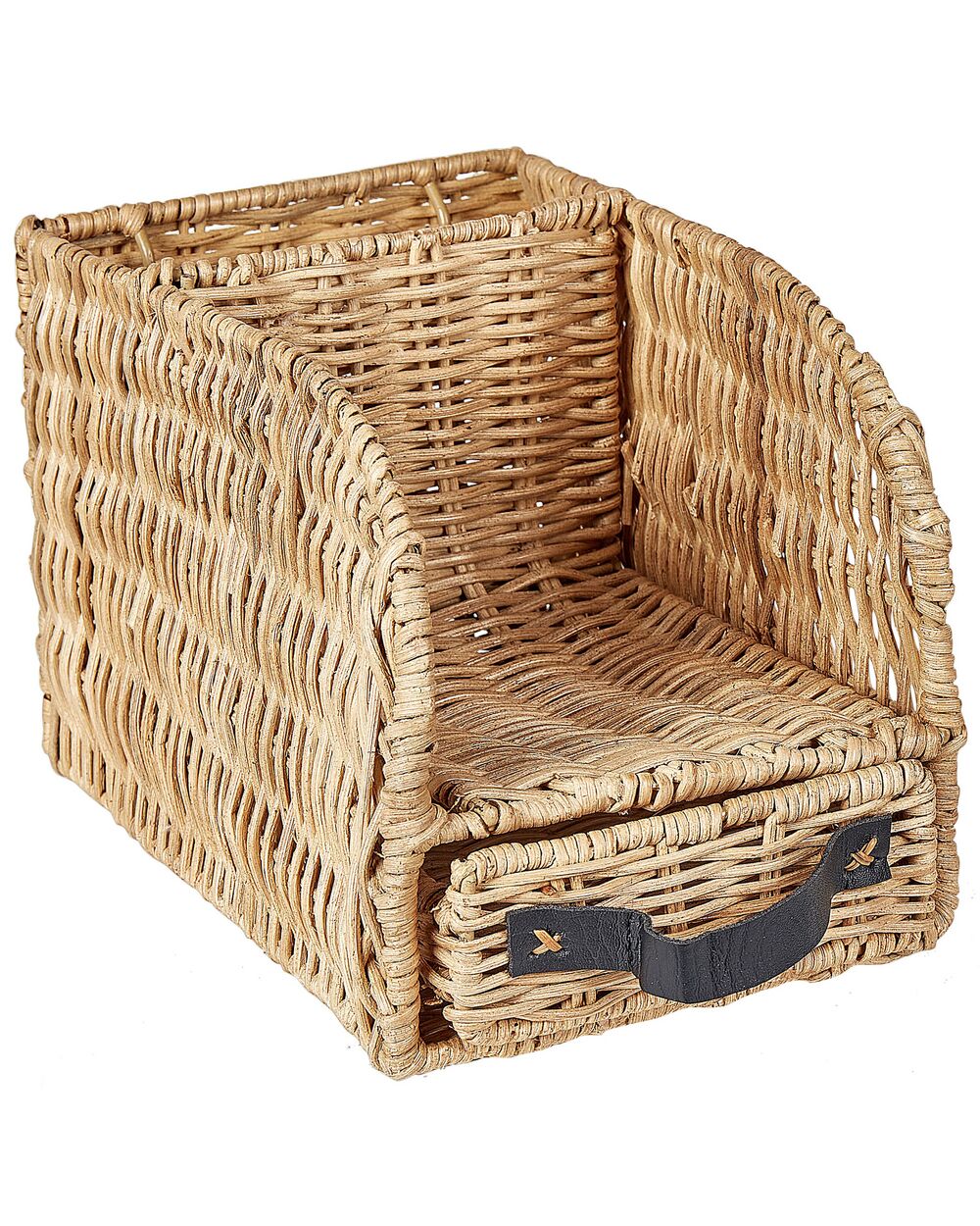 Organizer na dokumenty MALPELO Rattan Naturalny