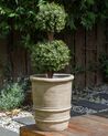 Terracotta Plant Pot ⌀ 43 cm Beige LILIUM_930823