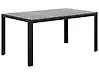 Garden Dining Table COMO 150 cm 90 cm Grey