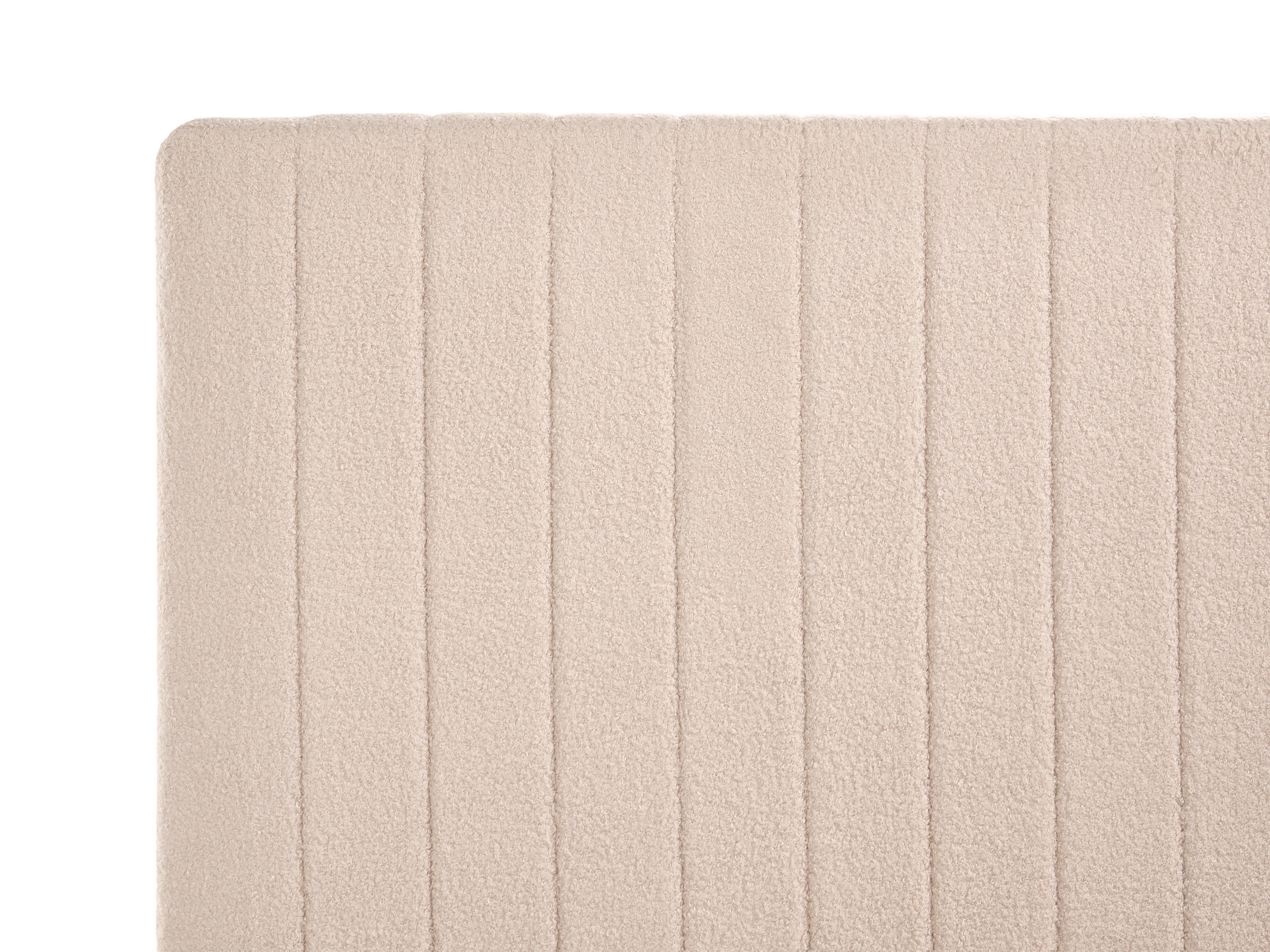 Ottoman Bed VION Boucle Beige 120 x 200 cm (EU Small Double)_1062908