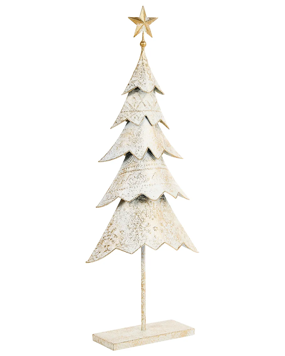 Decoración de Navidad HANKO 98 cm Árbol de Navidad Dorado