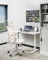 Sedia da ufficio MONARCH Beige_978935