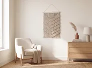 Makrama ścienna KOTRA Bawełna 106 cm Beżowy_864034