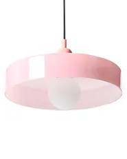 Lampadario PAALA Vetro Rosa_1065263