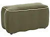 Upholstered Bench JUNO Fabric Green