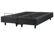 Adjustable Bed without Headboard Fabric DUKE 180 x 200 cm (EU Super King) Dark Grey_971025