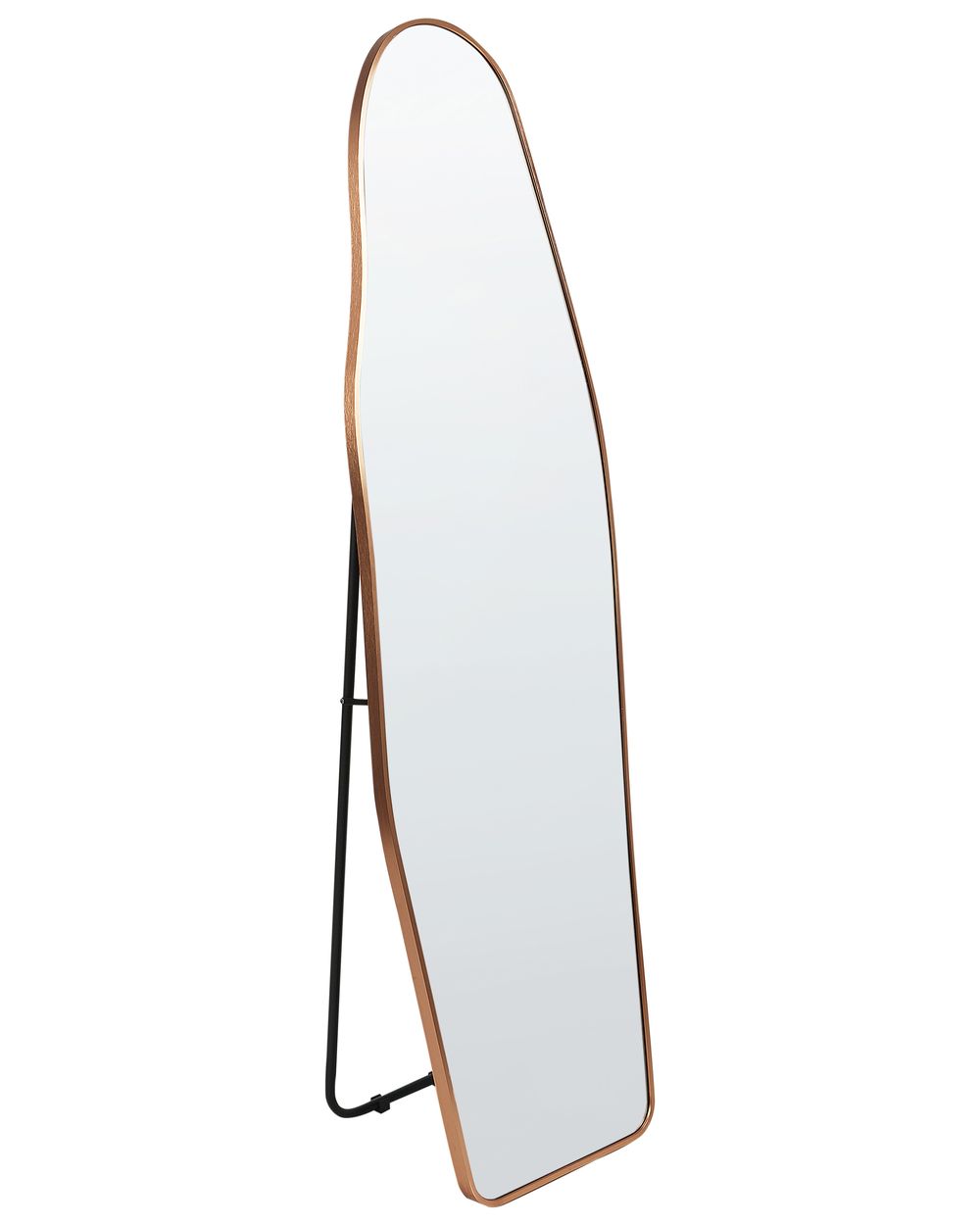 Standspiegel LARCHE 160 cm Metall Gold