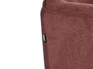 Divano 2 posti HOBRO Tessuto Bordeaux_943778