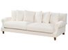 3 personers sofa off-white bouclé EIKE_918873