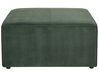 Jumbo Cord Ottoman Dark Green LEMVIG_869459