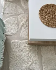 Rug DIYADIN Beige 160 x 230 cm Cotton_877846
