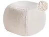 Pouffe BARRON Boucle Off-White