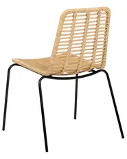 Set of 2 Dining Chairs TAOS Rattan Natural_1072152