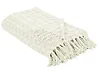Bedspread BERE Cotton 220 x 240 cm Off-White
