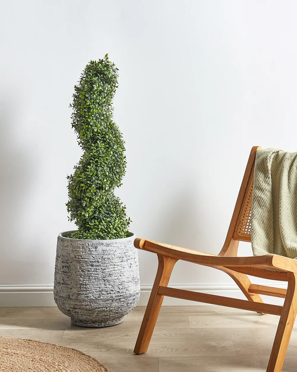 Artificial Plant BUXUS SPIRAL TREE 98 cm Green_901127