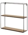 Set of 4 Geometric Wall Shelves BRITO_720009