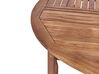 Zestaw ogrodowy drewniany stół i 6 krzeseł AGELLO/TOLVE z parasolem (12 opcji do wyboru)_924326