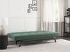 Fabric Sofa Bed Green LEEDS_923315