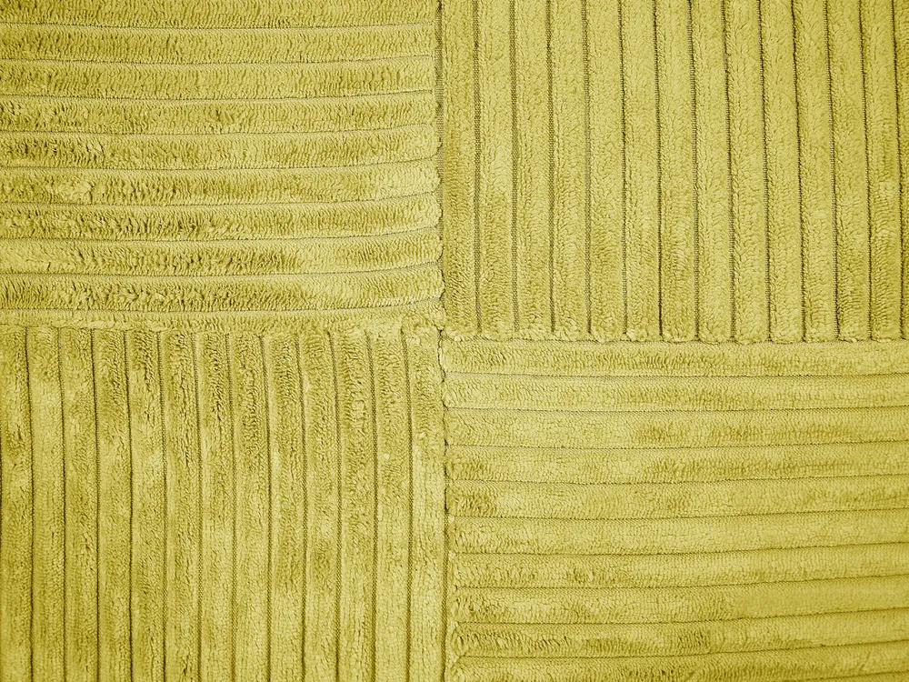 Set van 2 sierkussens MILLET 30 x 50 cm Corduroy Olijfgroen geometrisch patroon_854709