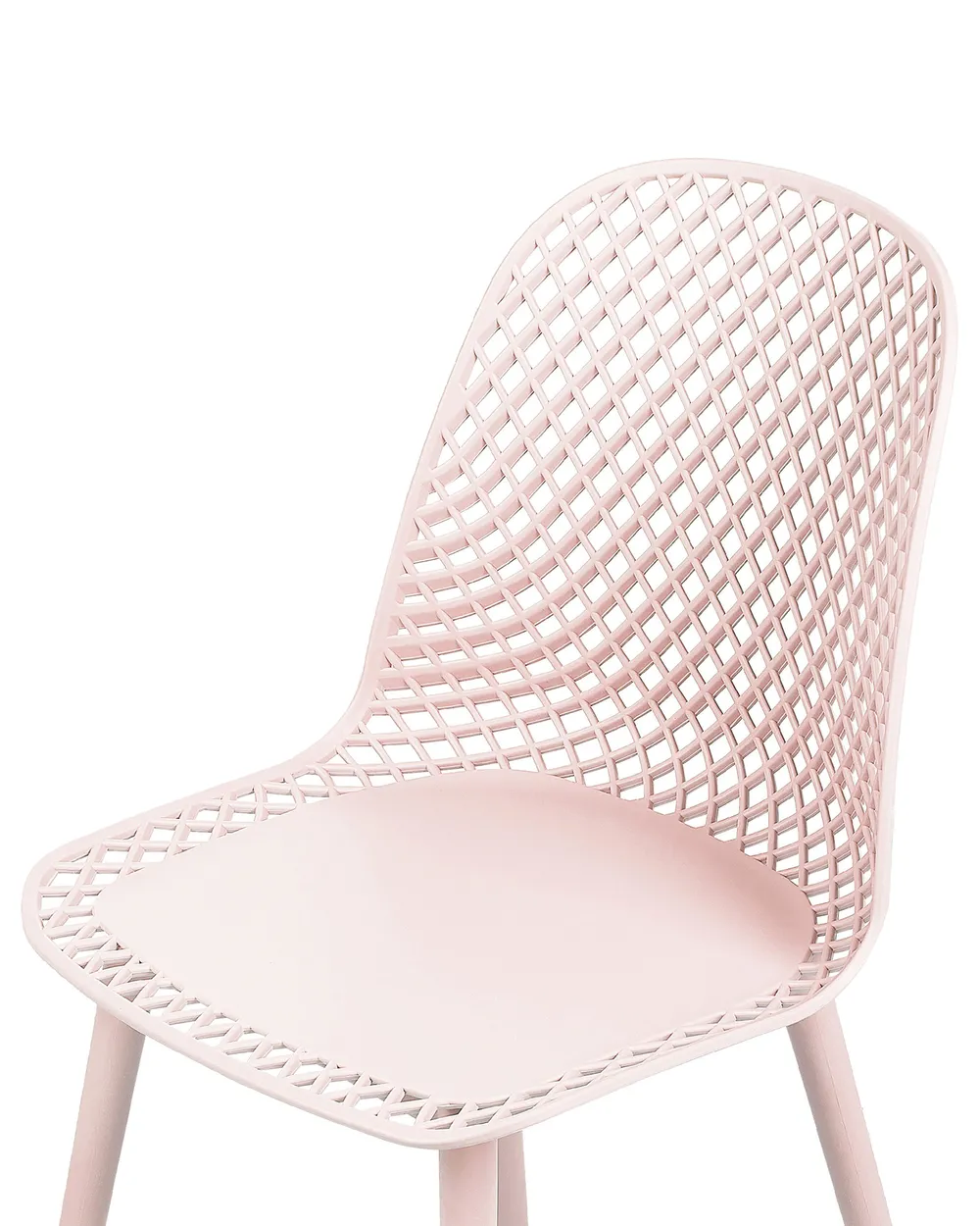 Set di 4 sedie da pranzo EMORY Rosa pastello_876532