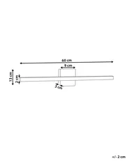 Luce LED per quadri e specchi MARIZ Metallo Argento_1010270