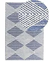 Rug DATCA Blue 140 x 200 cm Wool