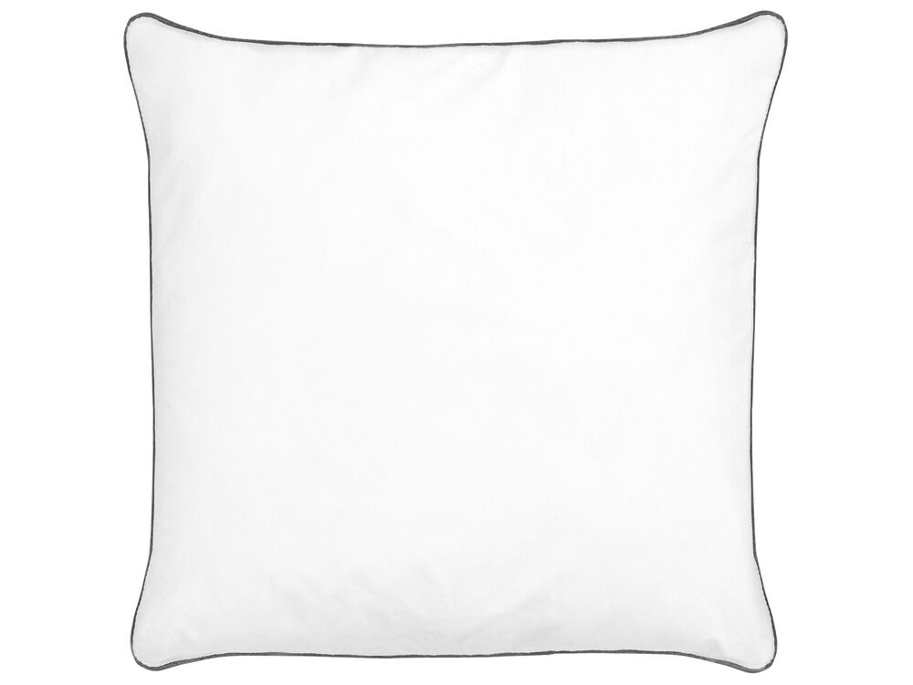 Bed Pillow PELISTER Low 80 x 80 cm Microfibre White