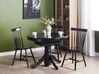 Extending Dining Table 106/150 x 106 cm Black AKRON_927572