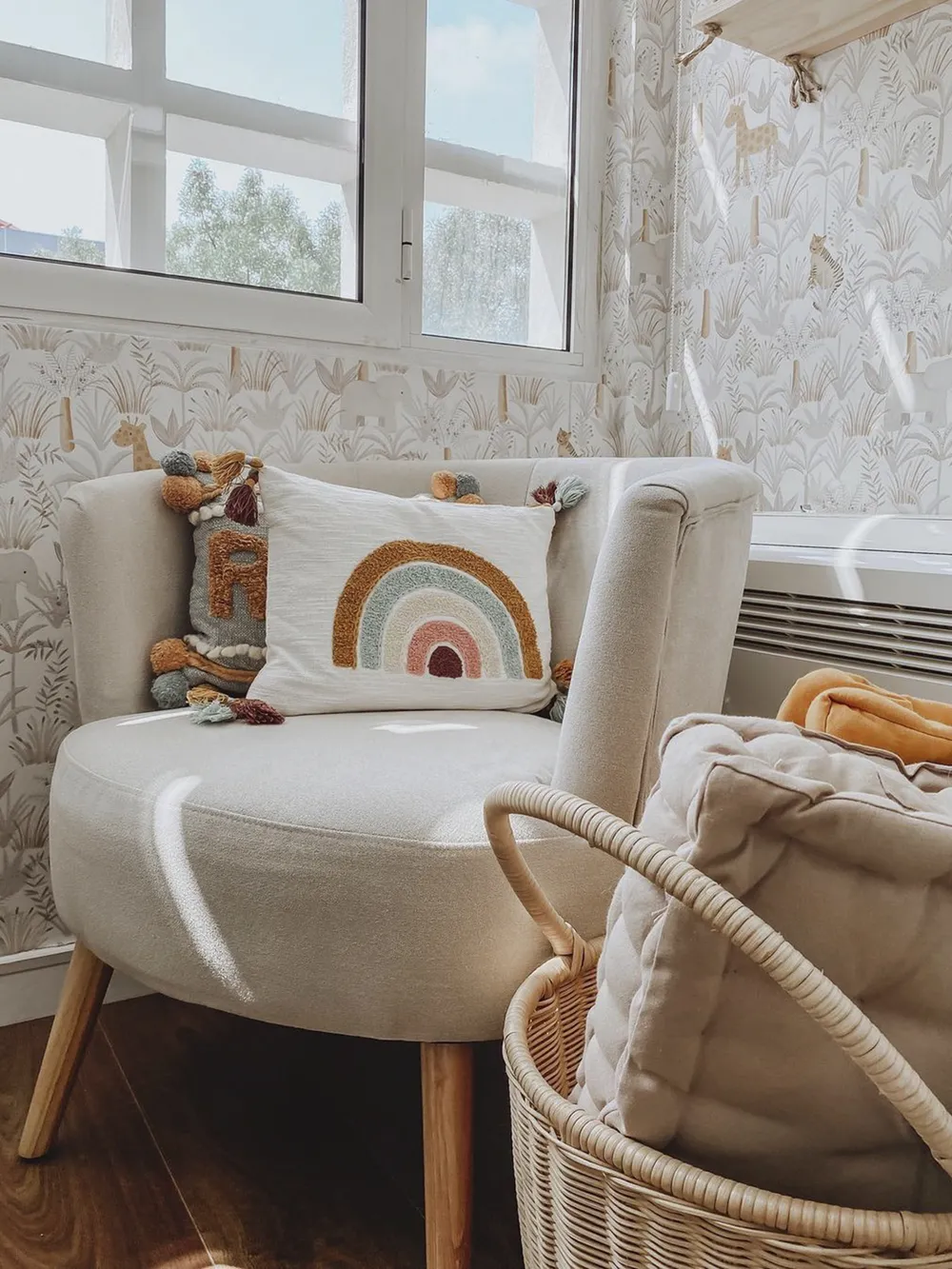 Armchair ODENZEN Fabric Off-White_810521