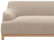 Corner Sofa 3 Seater SOSJO Fabric Taupe Left Hand_941232