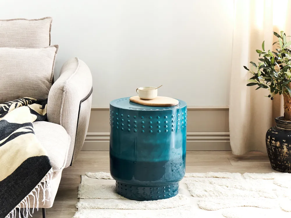 Kisasztal ABRA Fém Kékeszöld