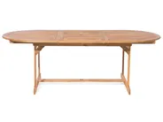 Garden Dining Set 8 Seater MAUI with Cushions Acacia Wood Blue_755806