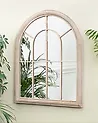 Wall Mirror EMBRY 69 cm 88 cm Metal Beige