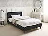 Bed Fabric FITOU 120 x 200 cm (EU Small Double) Black