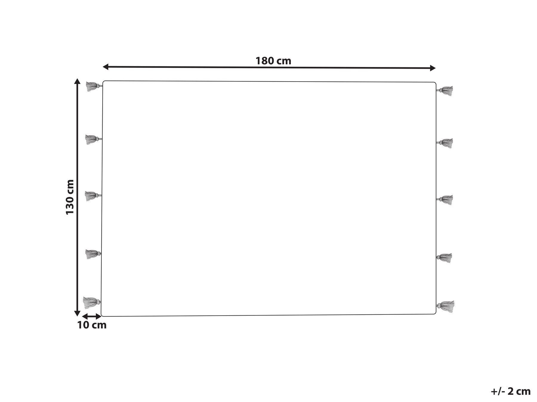 Cotton Blanket Lama Motif 130 x 180 cm Beige and Pink NANDYAL_829294