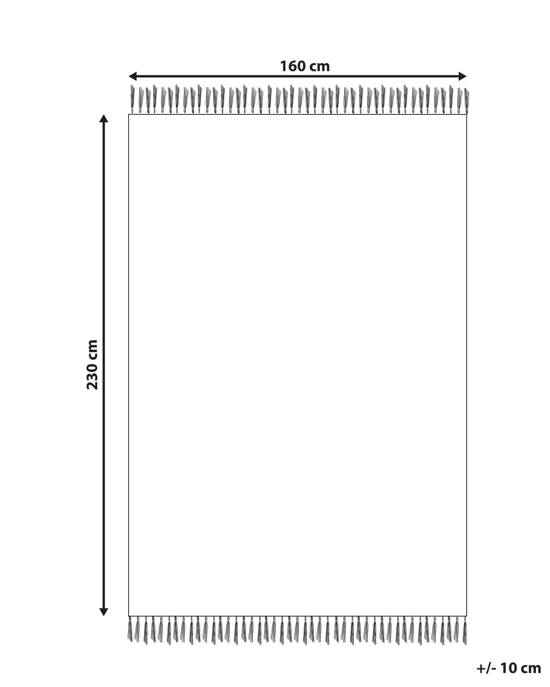 Tappeto per bambini DARMA Beige 160 x 230 cm Cotone_1109465