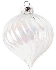 Conjunto de 21 bolas de Navidad NORTHWIND Vidrio Transparente_1190919